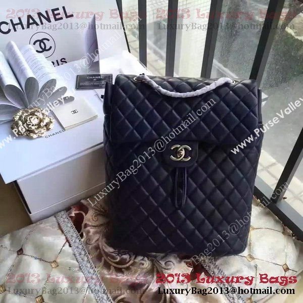 Chanel Sheepskin Leather Backpack A91121 Royal