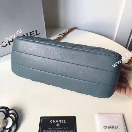 Chanel Shoulder Bag Original Sheepskin Leather A66269 Light Blue