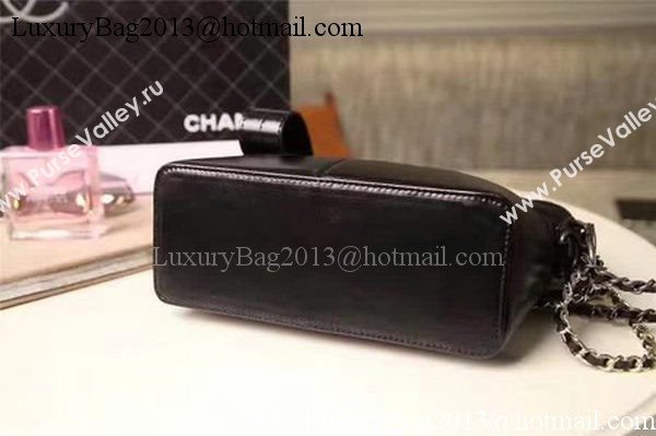 Chanel Small Shoulder Bag Sheepskin Leather A93825 Black