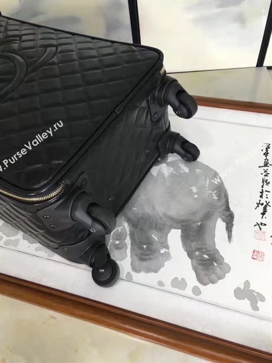 Chanel Travel Luggage 17719 Black