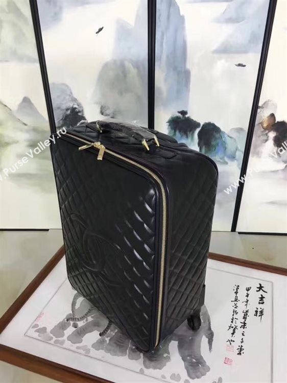 Chanel Travel Luggage 17719 Black