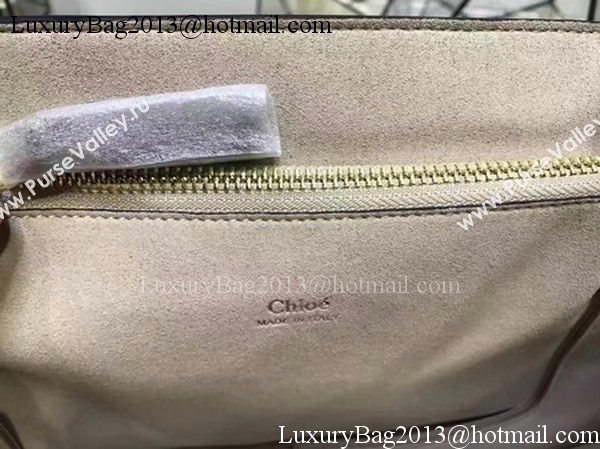 Chloe Faye Shoulder Bag Suede Leather C33569 Brown