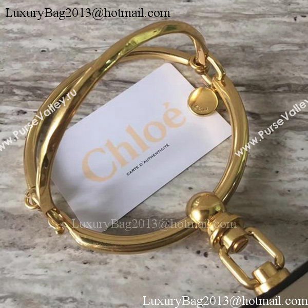 Chloe NANO Nile Bracelet Bag Smooth Calfskin C03772 Apricot
