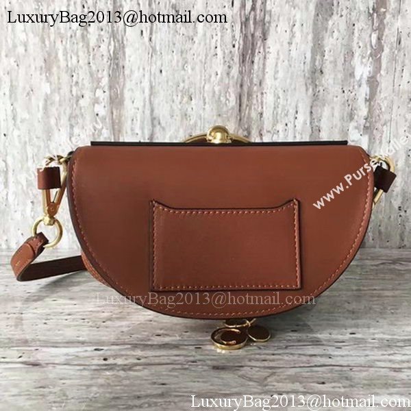 Chloe NANO Nile Bracelet Bag Smooth Calfskin C03772 Brown