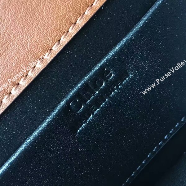 Chloe Nile Calf Leather Shoulder Bag A03372 Brown