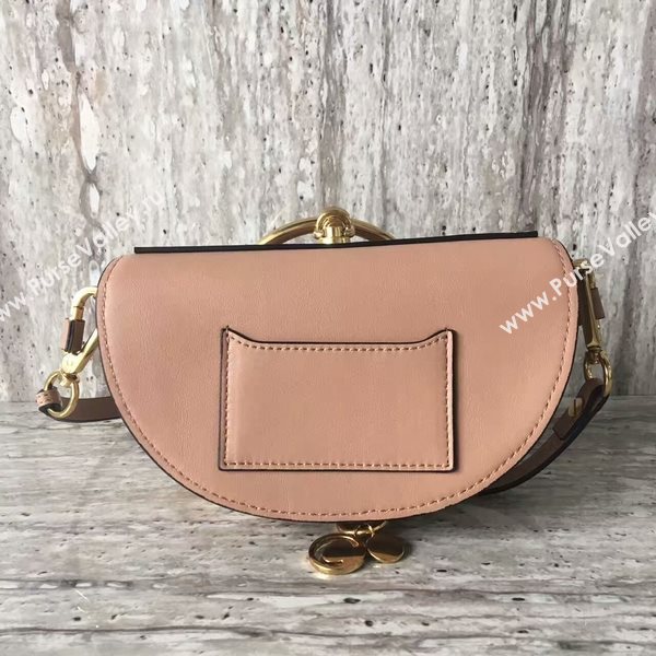 Chloe Nile Calf Leather Shoulder Bag A03372 Camel