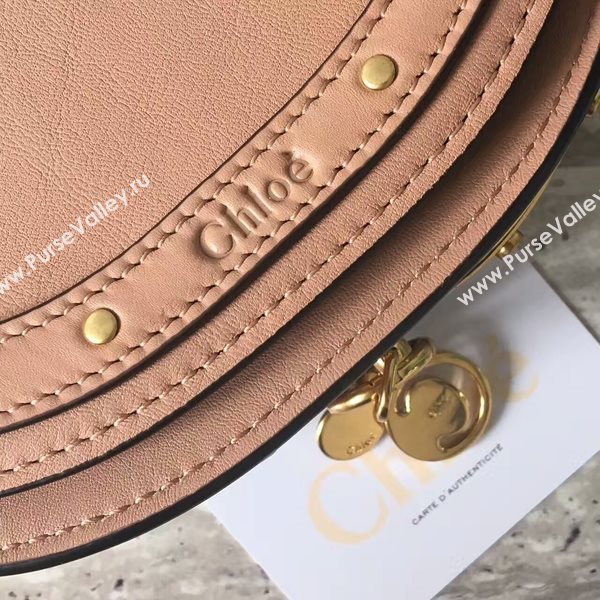 Chloe Nile Calf Leather Shoulder Bag A03372 Camel