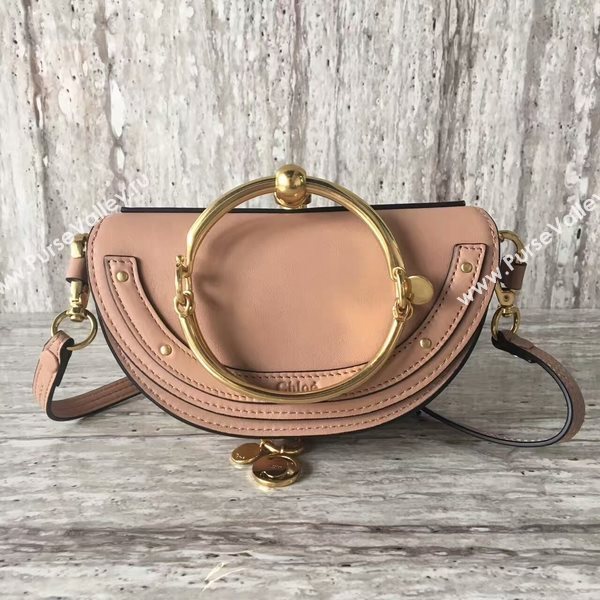 Chloe Nile Calf Leather Shoulder Bag A03372 Camel