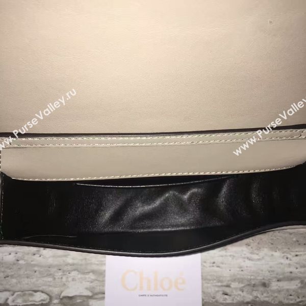 Chloe Nile Calf Leather Shoulder Bag A03372 Grey