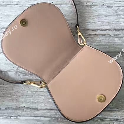 Chloe Nile Calfskin Leather Shoulder Bag A03371 Light Pink