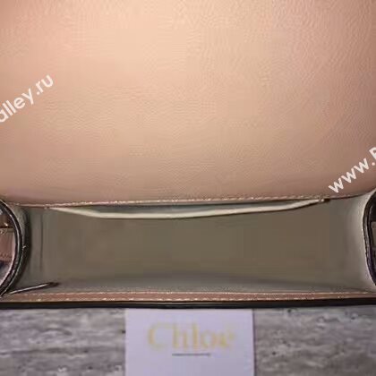 Chloe Nile Calfskin Leather Shoulder Bag A03371 Light Pink
