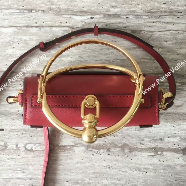 Chloe Nile Calfskin Leather Shoulder Bag A03371 Red