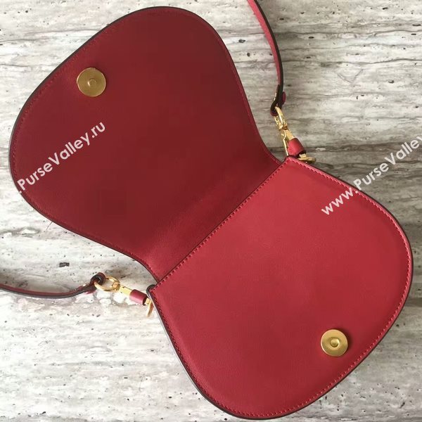 Chloe Nile Calfskin Leather Shoulder Bag A03371 Red