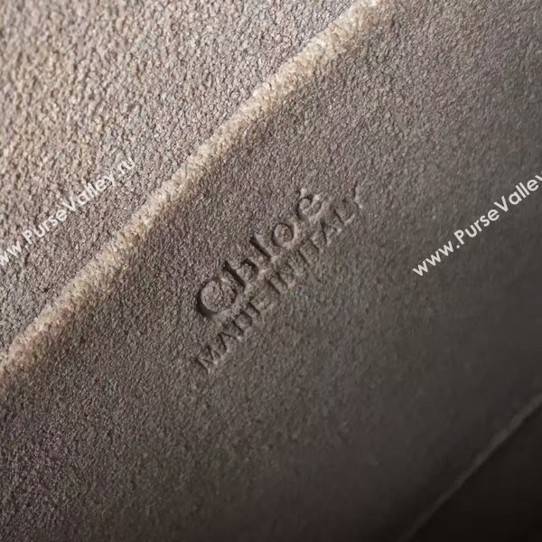 Chloe Nile Calfskin Leather Shoulder Bag A03371 White