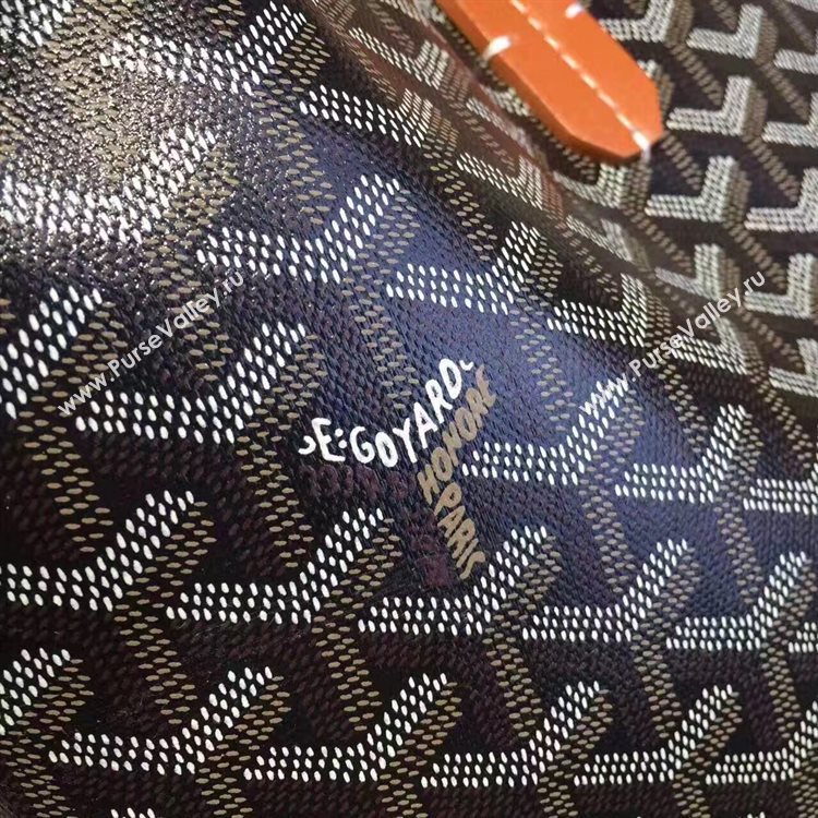 Goyard Y Doodling Calfskin Leather Tote Bag 7901 Brown