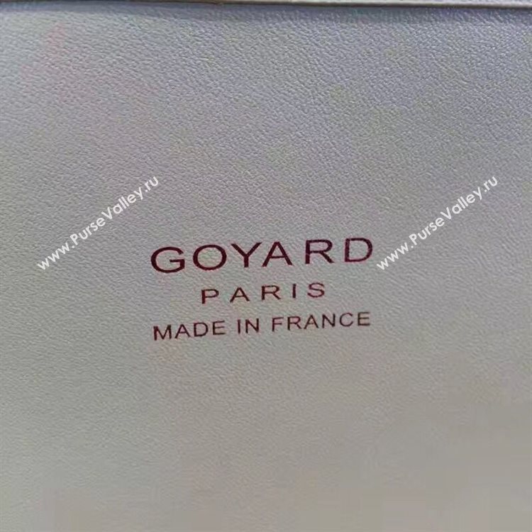 Goyard Y Doodling Calfskin Leather Tote Bag 7901 Grey