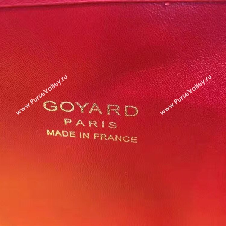 Goyard Y Doodling Calfskin Leather Tote Bag 7901 Pink