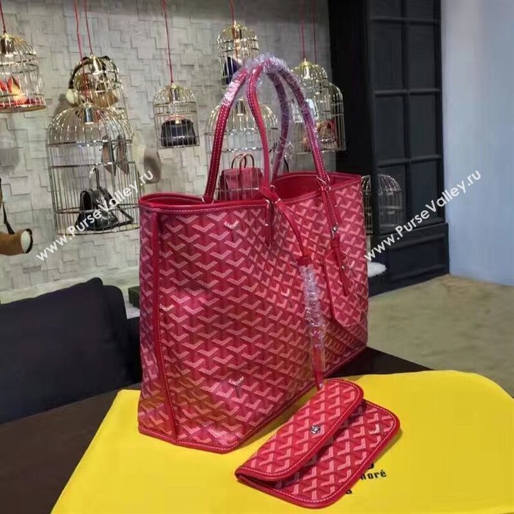 Goyard Y Doodling Calfskin Leather Tote Bag 7901 Pink
