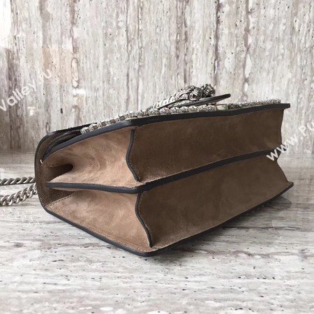 Gucci Dionysus Small GG Shoulder Bag 400249 Apricot