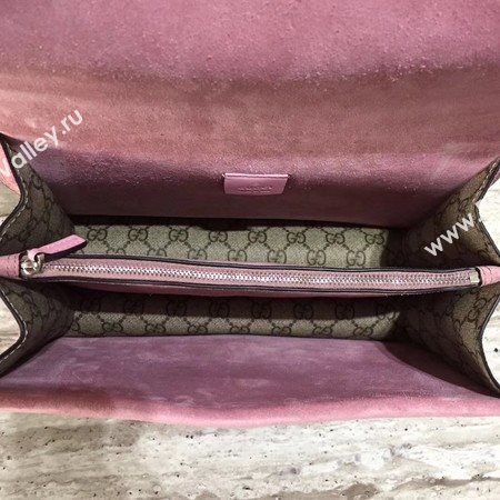 Gucci Dionysus Small GG Shoulder Bag 400249 Pink