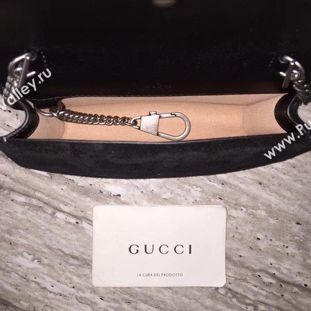 Gucci Dionysus GG Supreme Super mini Bag 476432 Black