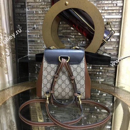 Gucci Padlock GG Supreme Backpack 498194 Black