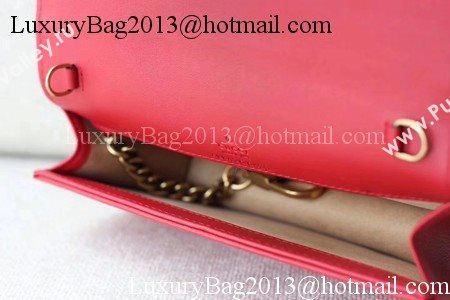 Gucci GG Marmont Animal Studs mini Bag 488426 Red