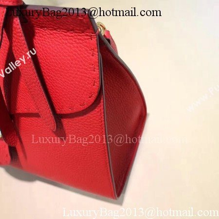 Gucci GG Marmont Leather Top Handle Bag 421890 Red