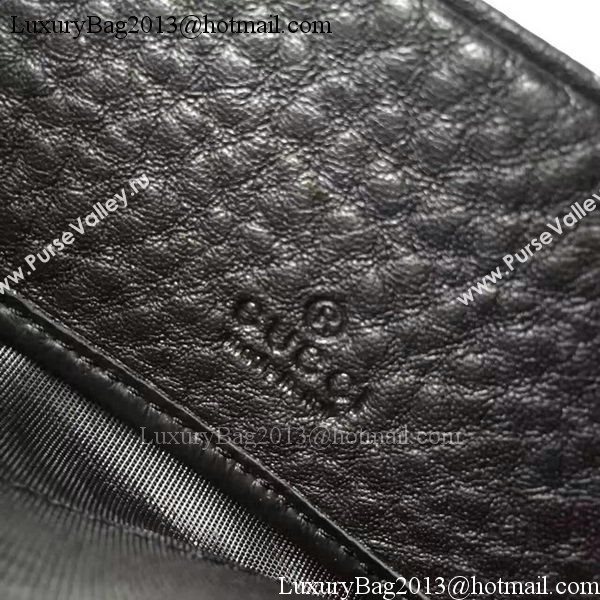 Gucci GG Marmont Leather mini Chain Bag 401232 Black