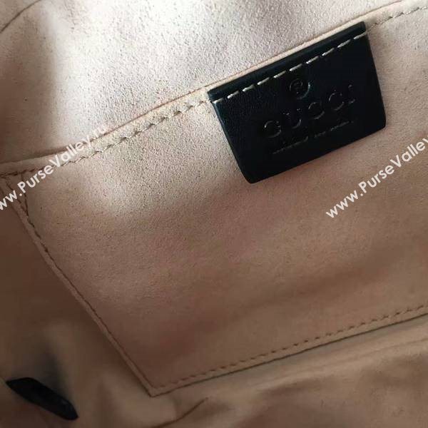 Gucci GG Marmont Matelasse Shoulder Bag 447632A Black