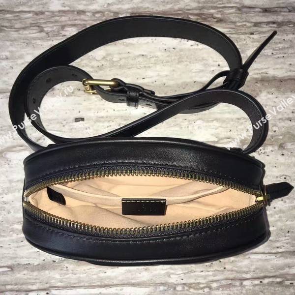 Gucci GG Marmont Quilted Leather Bag 476434 Black