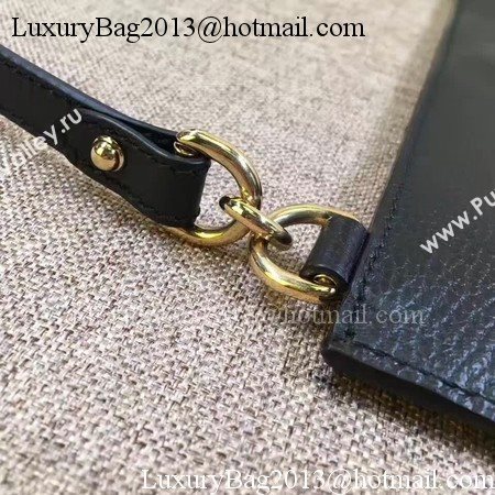 Gucci GG Marmont Trompe Loeil Pouch 466489 Black