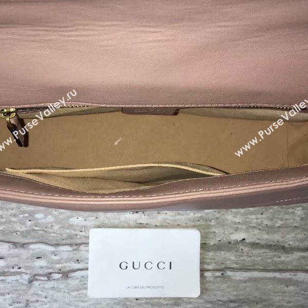 Gucci GG Marmont Velvet Shoulder Bag 443496A Light Pink