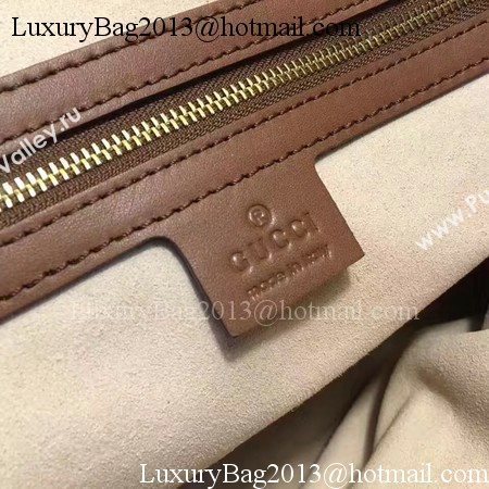 Gucci GG Supreme Tote Bag 453705 Brown