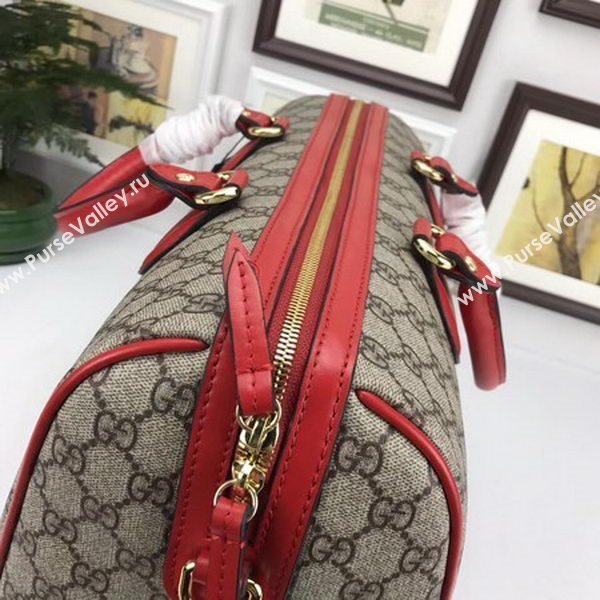 Gucci Limited Edition GG Supreme Top Handle Bag 409527 Red