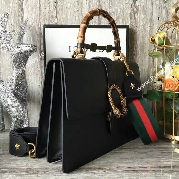 Gucci Now Bamboo Shopper Bag 421999A Black