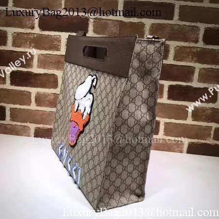 Gucci Soft GG Supreme Donald Duck Tote Bag 463491 Duck