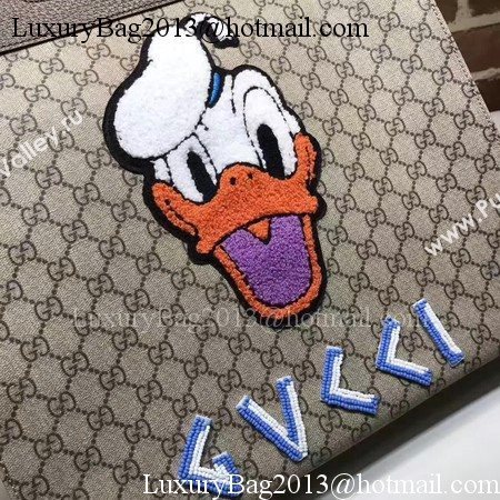 Gucci Soft GG Supreme Donald Duck Tote Bag 463491 Duck