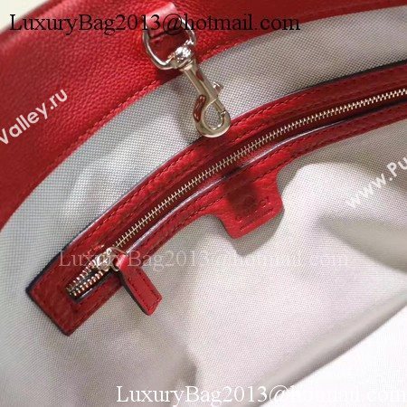 Gucci Soho Medium Tote Bag Calfskin Leather 308982 Red