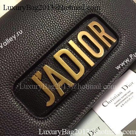 Dior JADIOR Flap Bag Calfskin M9003 Black