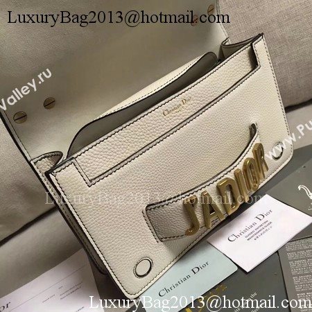 Dior JADIOR Flap Bag Calfskin M9003 OffWhite