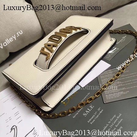 Dior JADIOR Flap Bag Calfskin M9003 OffWhite