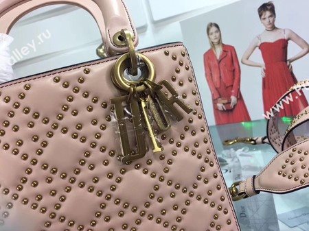 Dior Lady Dior Bag Original Sheeepskin Leather CD3892 Pink