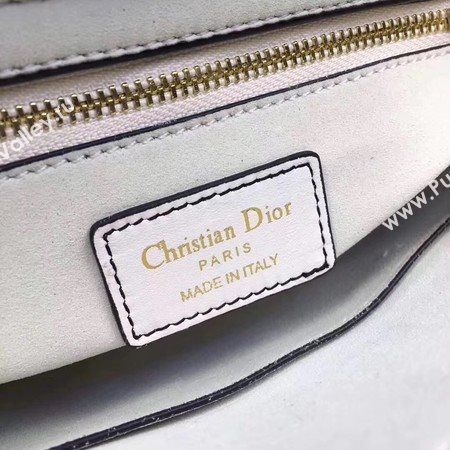 Dior mini Lady Dior Bag Original Sheeepskin Leather CD3891 OffWhite