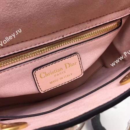 Dior mini Lady Dior Bag Original Sheeepskin Leather CD3891 Pink