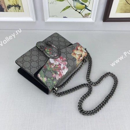 Gucci Mini Dionysus GG Canvas Shoulder Bag 421970 Black