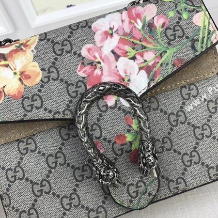 Gucci Mini Dionysus GG Canvas Shoulder Bag 421970 Khaki