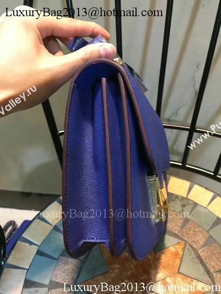 Hermes Constance Bag Calfskin Leather H9978 Blue