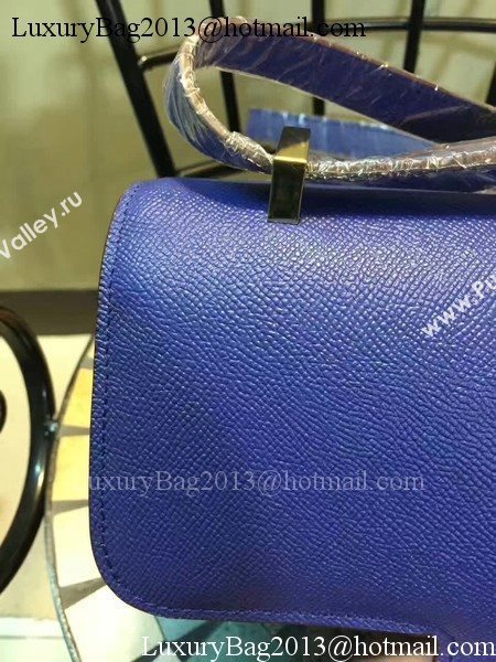 Hermes Constance Bag Calfskin Leather H9978 Blue