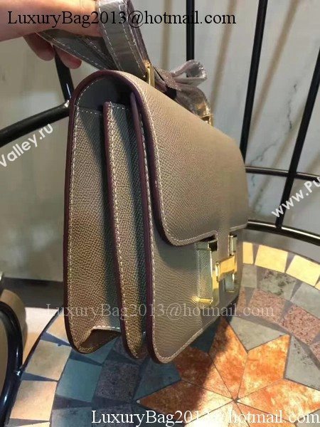 Hermes Constance Bag Calfskin Leather H9978 Grey